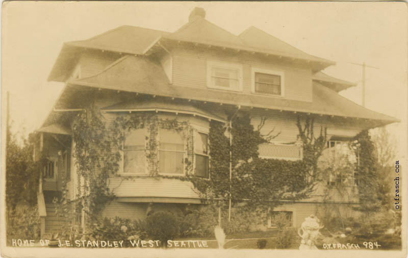Image 984 - Home of J.E. Standley West Seattle