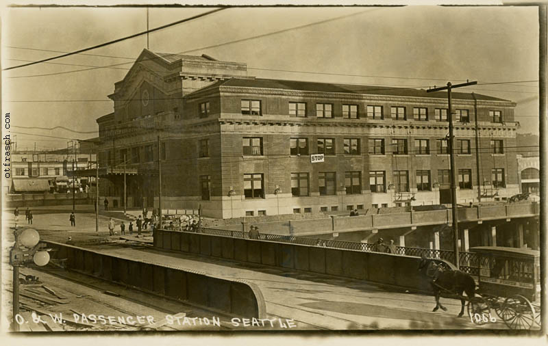 Image 1066 - O. & W. Passenger Station Seattle