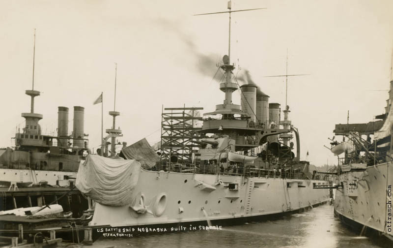 Image 131 - U.S. Battleship Nebraska Built in Seattle