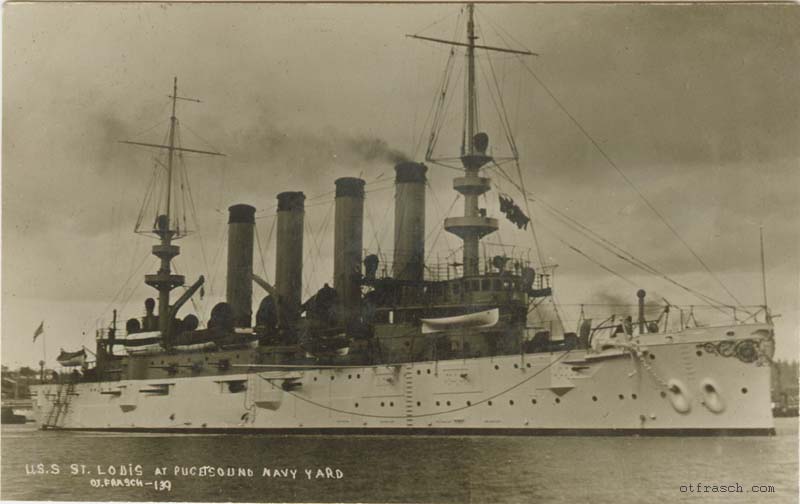 Image 139 - U.S.S. St. Louis at Puget Sound Navy Yard