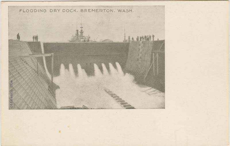 Copy of Image 14 - Flooding Dry Dock at Puget Sound Navy Yard