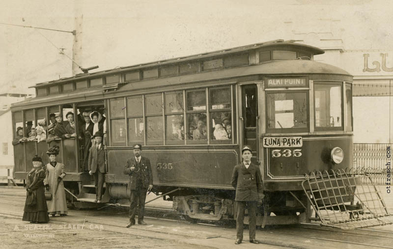 Image 147 - A Seattle Street Car