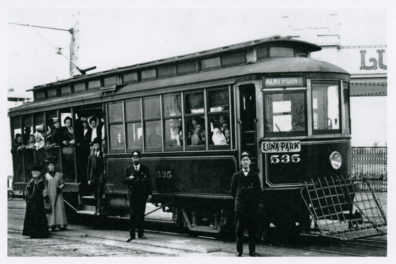 Copy of Image 147 - Untitled image of Alki Point Trolley at Luna Park