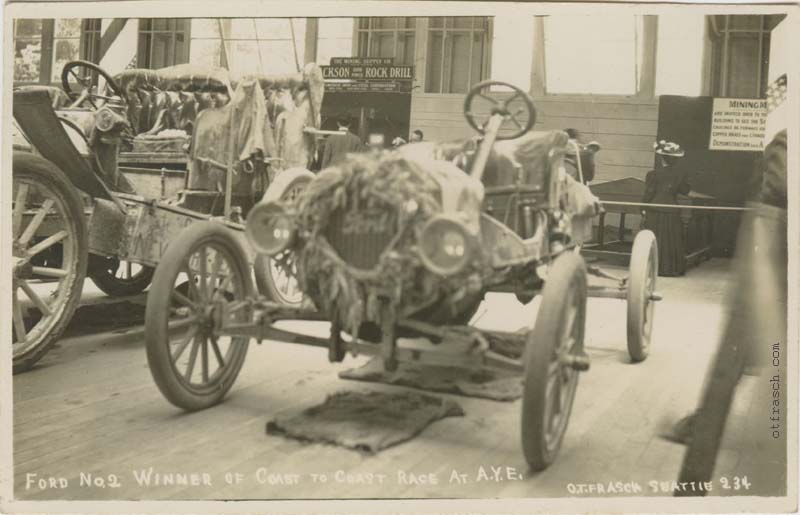 Image 234 - Ford No. 2 Winner of Coast to Coast Race at A.Y.E.