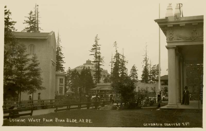 Image 247 - Looking West from Utah Bldg. A.Y.P.E.