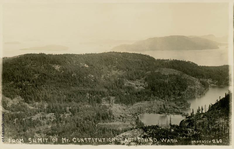 Image 260 - From Sumit of Mt. Constitution East Sound Wash