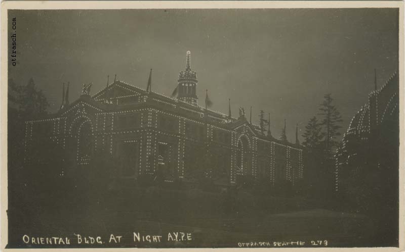 Image 273 - Oriental Bldg. at Night A.Y.P.E.