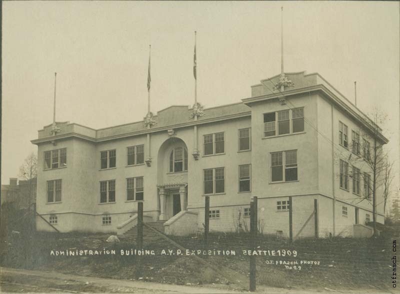 Image 29 - Administration Building A.Y.P. Exposition Seattle 1909