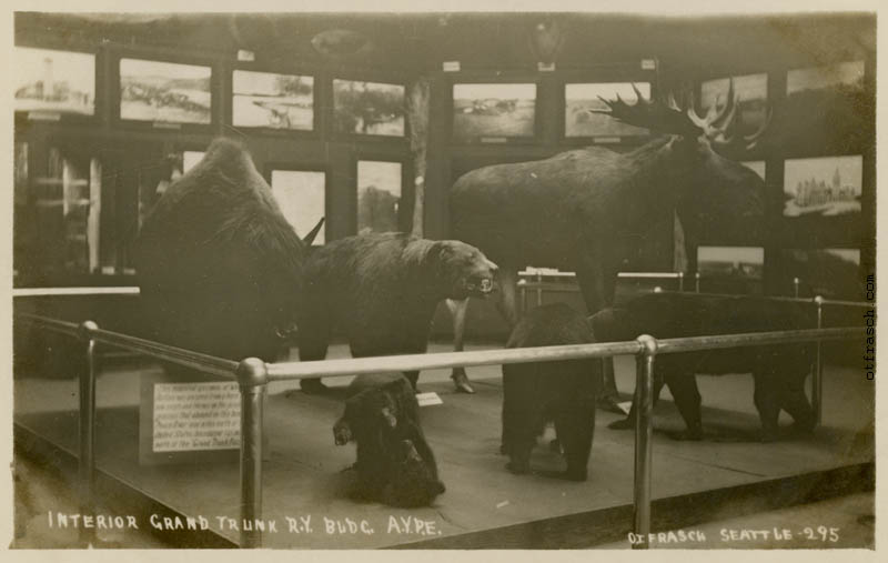 Image 295 - Interior Grand Trunk R.Y. Bldg. A.Y.P.E.