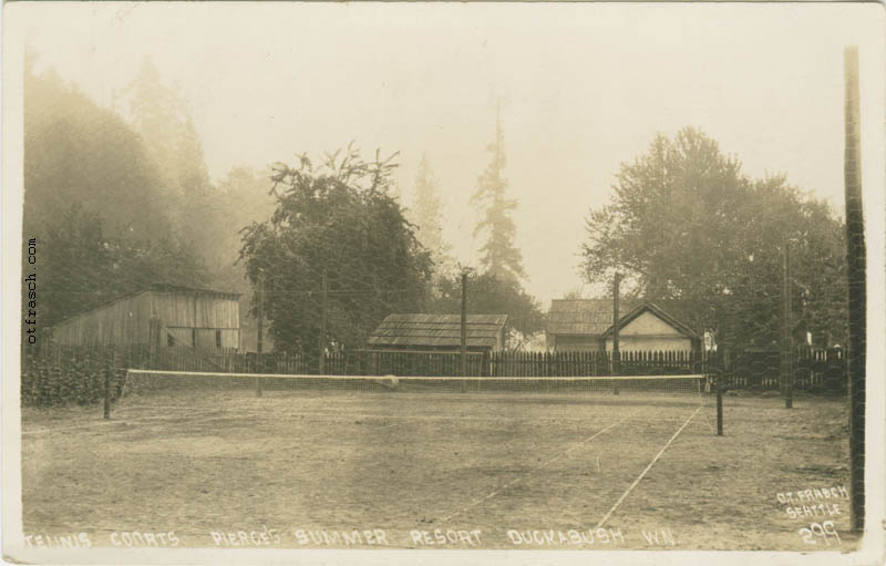 Image 299 - Tennis Courts Pierce's Summer Resort Duckabush Wn