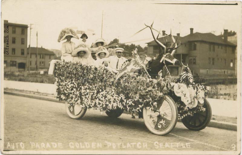 Image 3 - Auto Parade Golden Potlatch Seattle