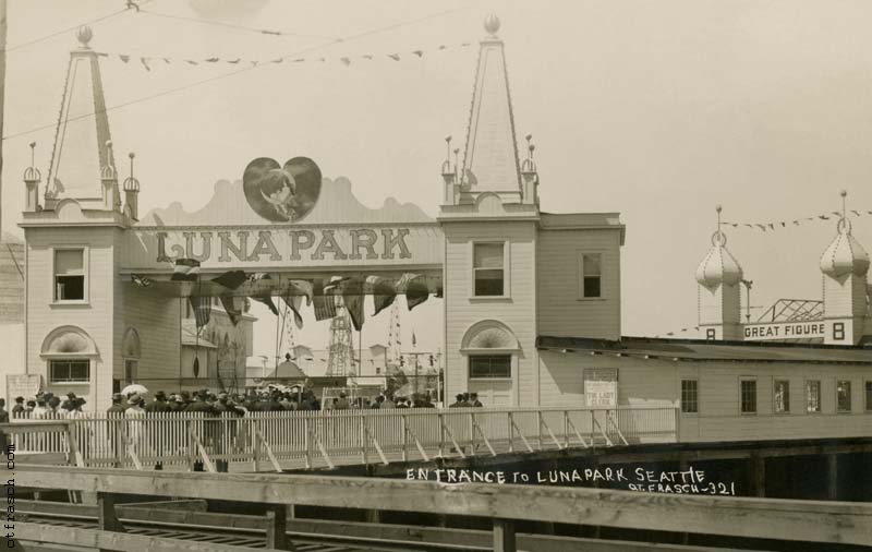 Image 321 - Entrance to Luna Park Seattle