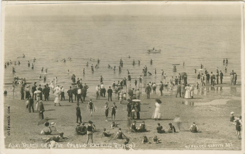 Image 351 - Alki Beach Seattle (Public Bathing Beach)