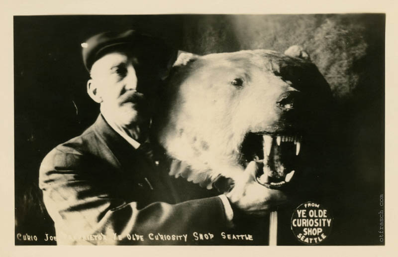 Copy of Image 369 - Curio Joe Proprietor Ye Olde Curiosity Shop Seattle