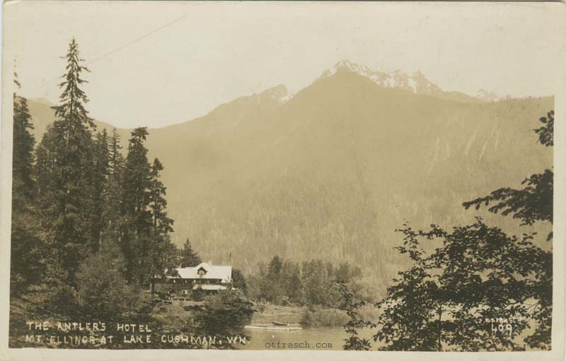 Image 409 - The Antler's Hotel Mt. Ellinor at Lake Cushman, Wn.