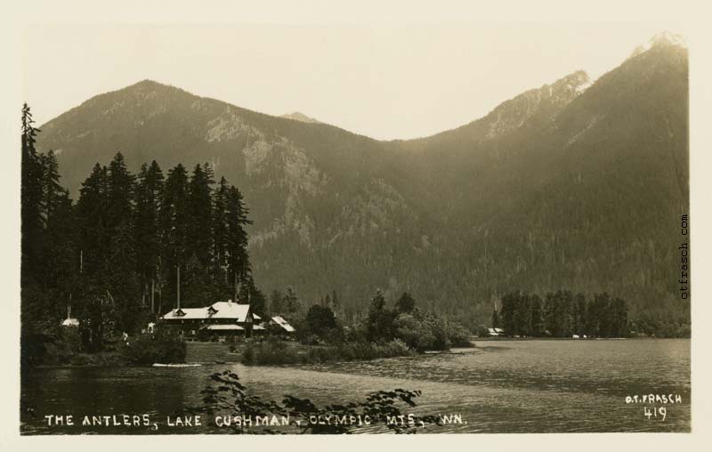 Image 419 - The Antlers, Lake Cushman, Olympic Mts, Wn.