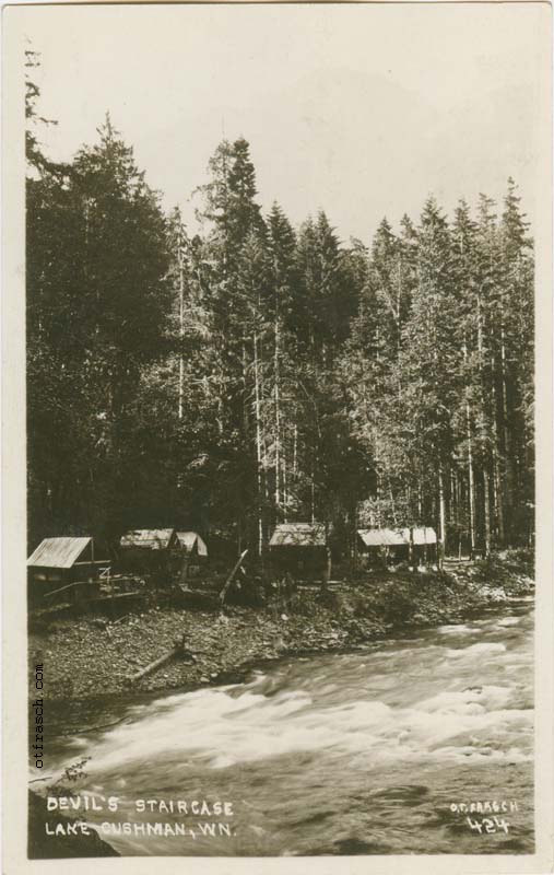 Image 424 - Devil's Staircase Lake Cushman, Wn