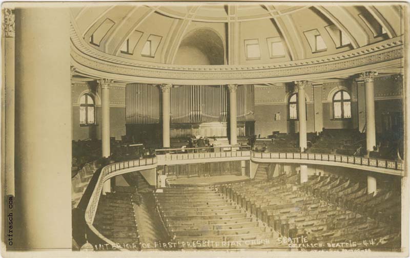 Image 44 - Interior of First Presbyterian Church Seattle