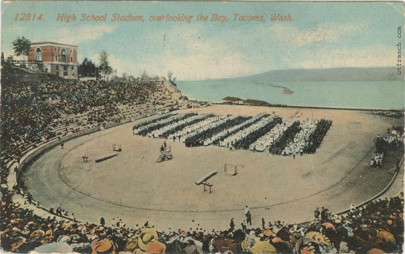 Copy of Image 463 - 5000 School Children Forming a Shield Tacoma Wash.