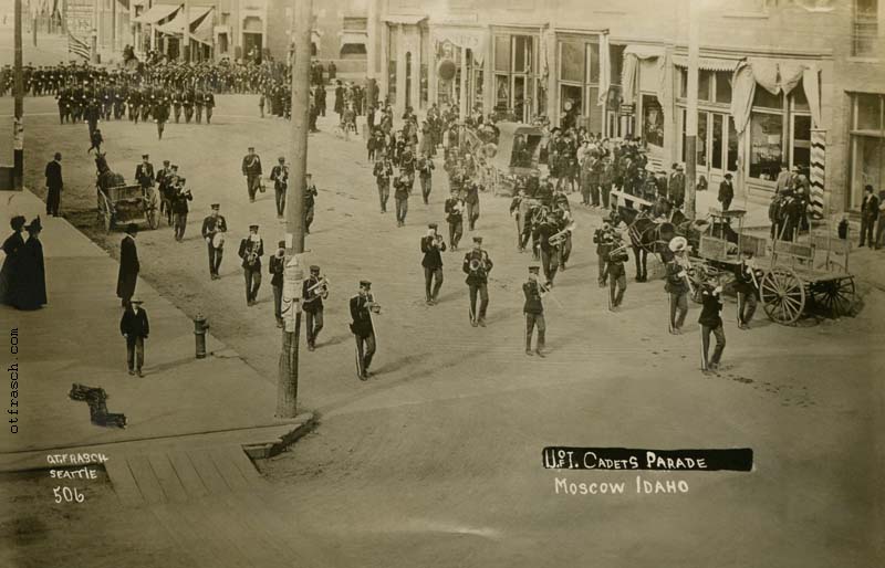 Image 506 - U. of I. Cadets Parade Moscow Idaho