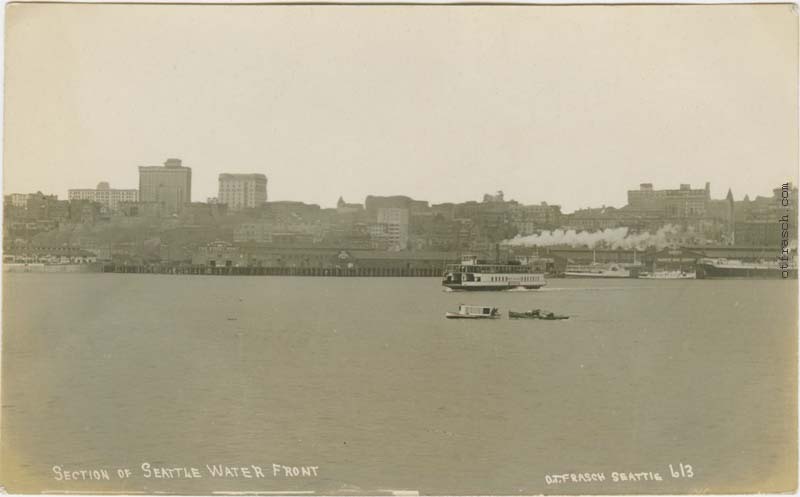 Image 613 - Section of Seattle Water Front