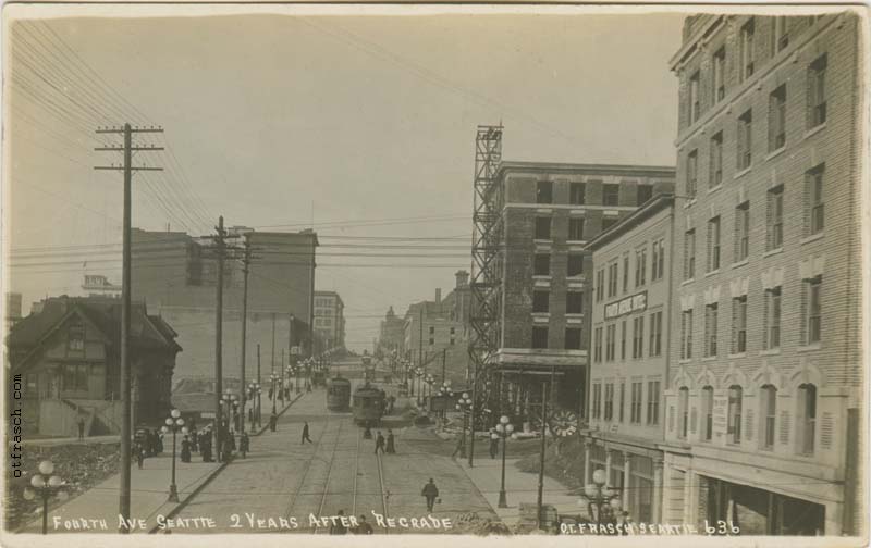 Image 636 - Fourth Ave. Seattle 2 Years After Regrade