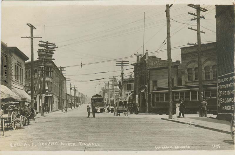 Image 709 - 20th Ave. Looking North Ballard