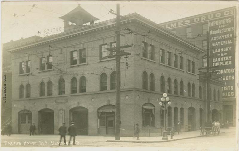 Image 754 - Engine House No. 2 Seattle F.D.