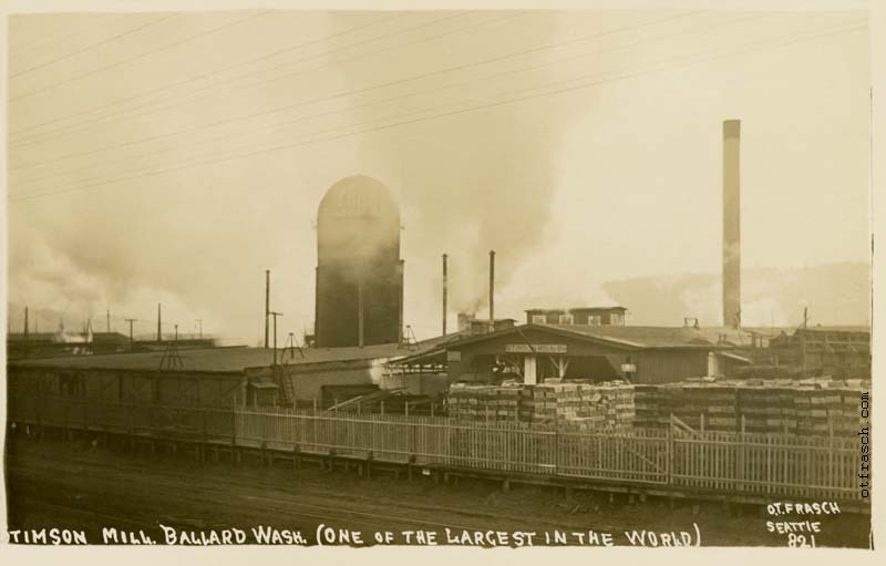 Image 821 - Stimson Mill Ballard Wash. (One of the Largest in the World)