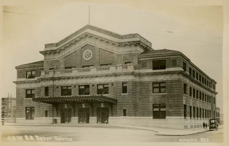 Image 829 - O. & W. R.R. Depot Seattle