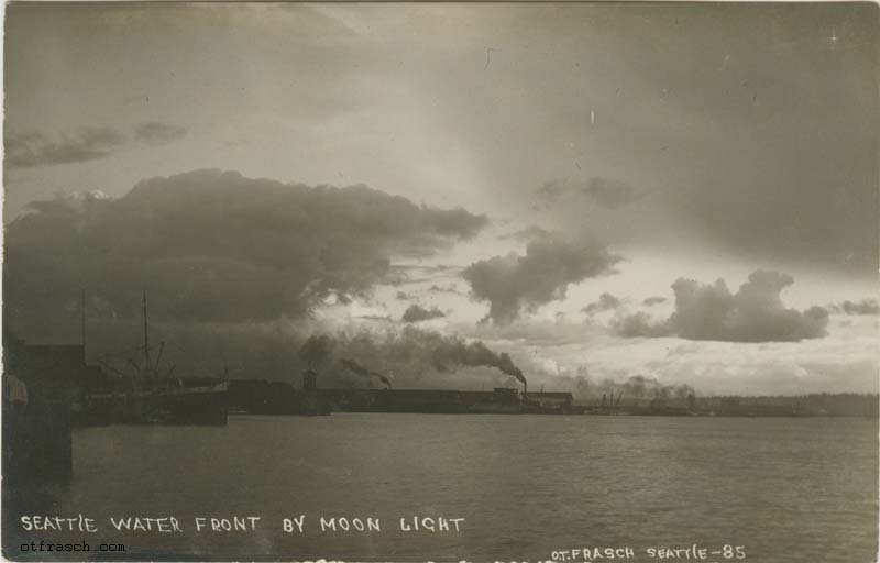 Image 85 - Seattle Water Front by Moon Light