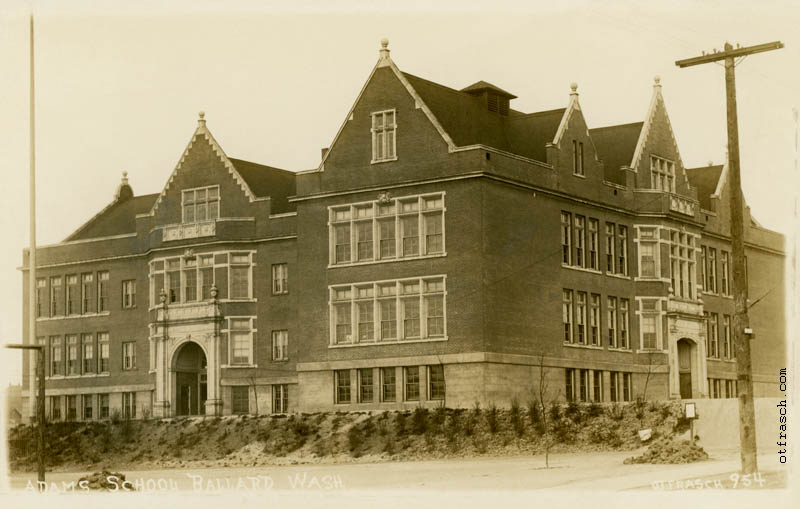 Image 954 - Adams School Ballard Wash.