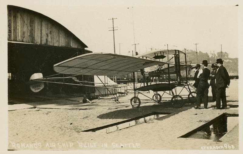 Image 965 - Romano's Airship Built in Seattle
