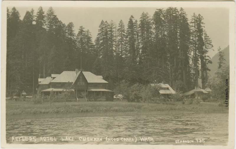 Image 985 - Antlers Hotel Lake Cushman (Hood Canal) Wash.