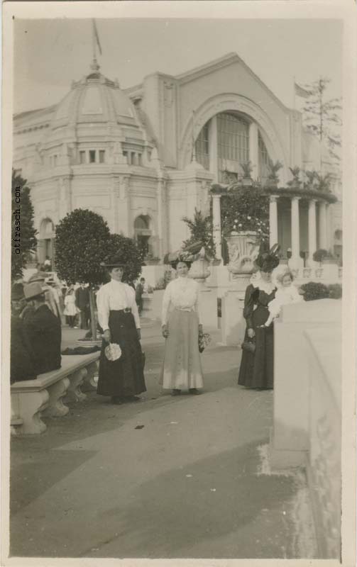 Unnumbered Image - A.Y.P.E. Posed Group in Front of Building