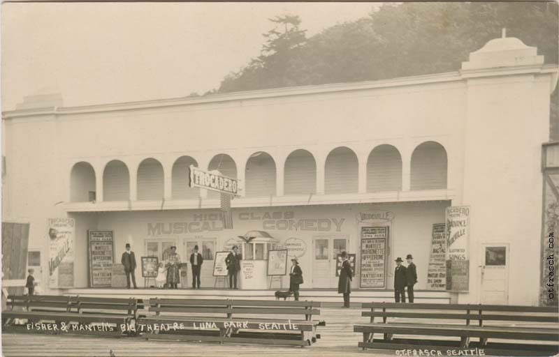 Unnumbered Image - Fisher & Mantell's Big Theatre Luna Park Seattle