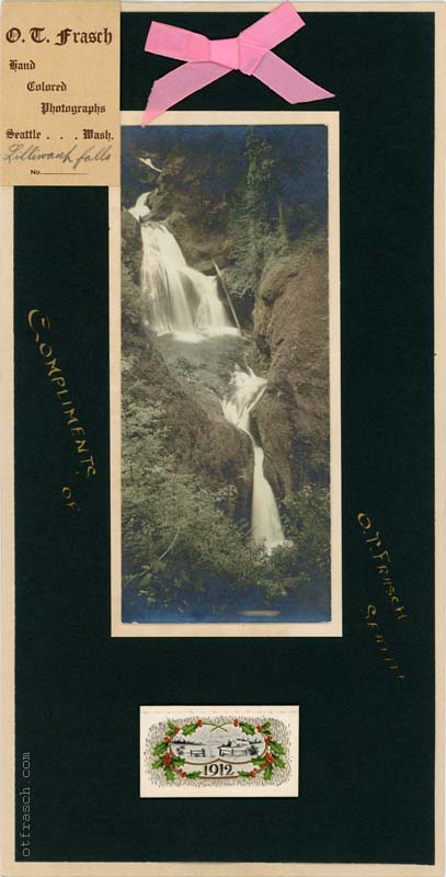 Lilliwaup Falls 1912 calendar