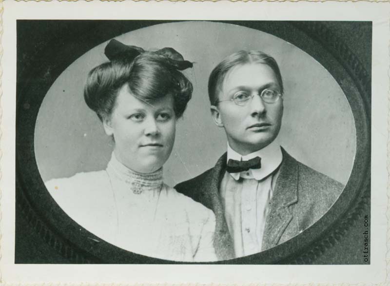 O.T. Frasch and Unknown Woman
