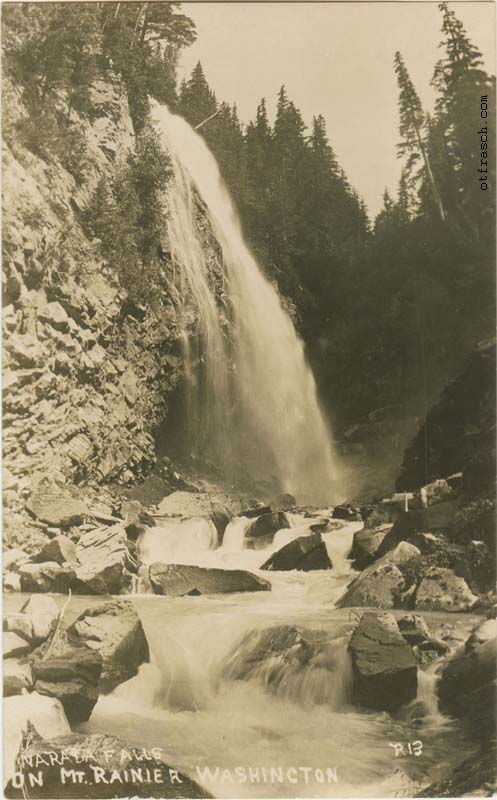 Image R13 - Narada Falls on Mt. Rainier Washington