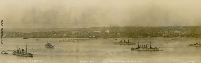 Images 925 and 926 - Seattle Watter Front Panorama