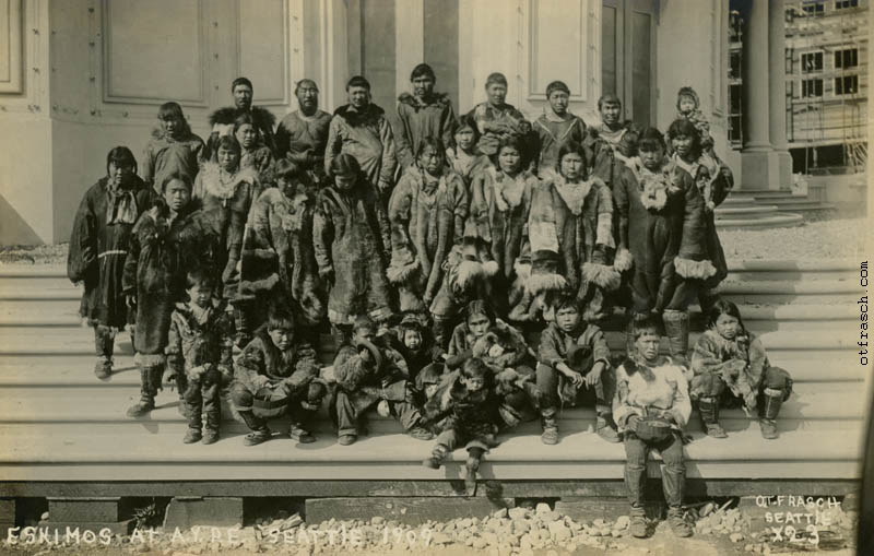 Image X23 - Eskimos at A.Y.P.E. Seattle 1909