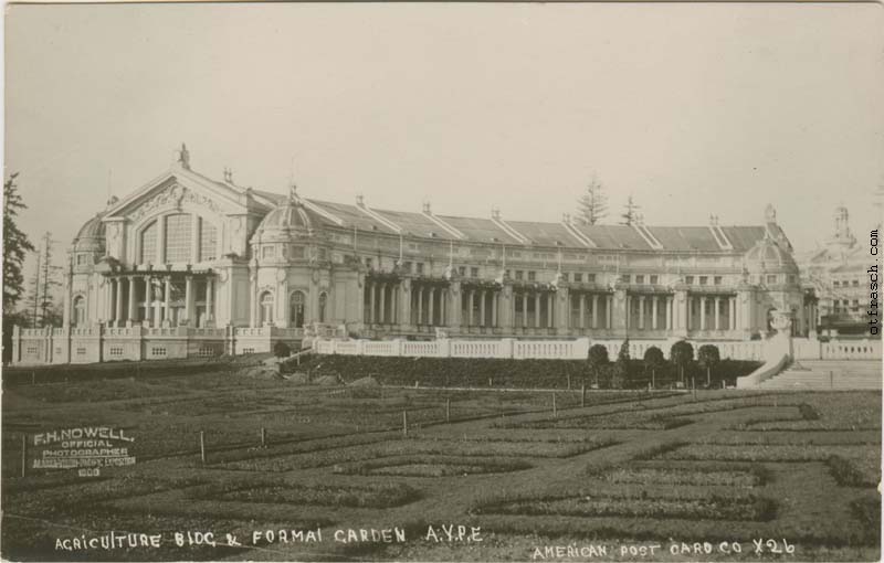 Image X26 - Agriculture Bldg. & Formal Garden A.Y.P.E.