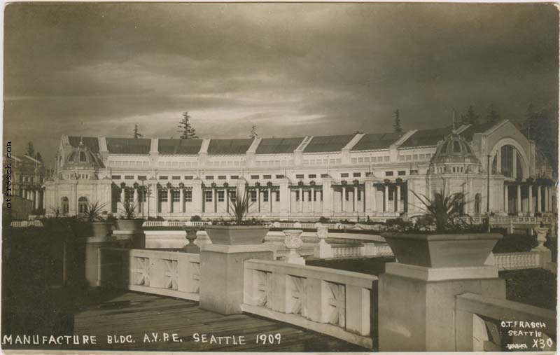 Image X30 - Manufacture Bldg. A.Y.P.E. Seattle 1909