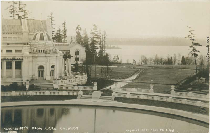 Image X43 - Cascade Mts. from A.Y.P.E. Grounds